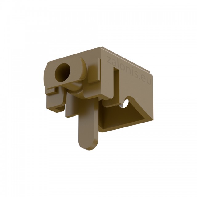 LEVERLOCK CURTAIN RAIL BRACKET / GOLD MAT